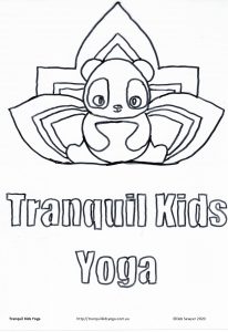 free kids colouring logo